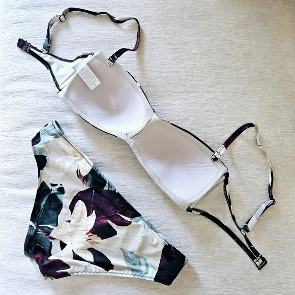 Stylish Multicolor Bikini Set - Picture 4 of 11